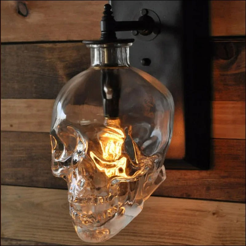 Glow LED Skull Pendant