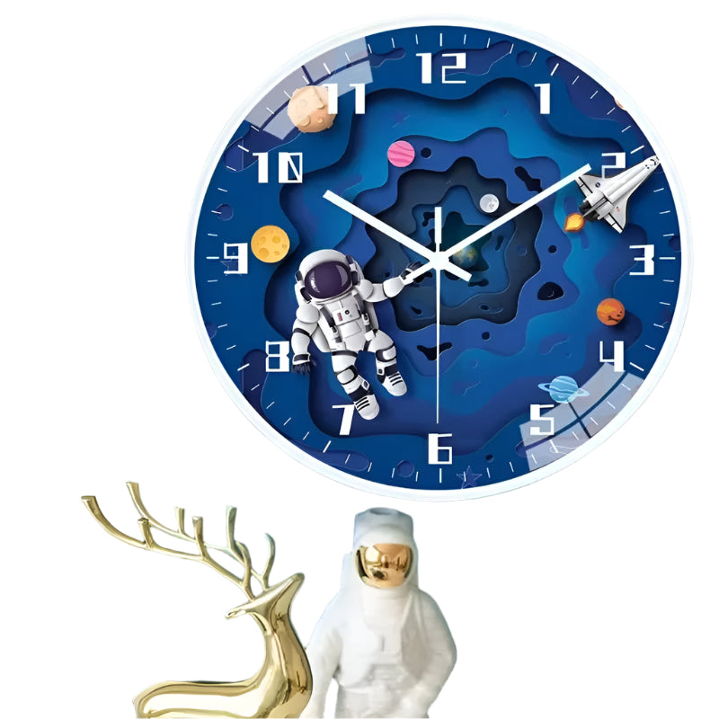Cosmotime Kids Room-Themed Wall Clock