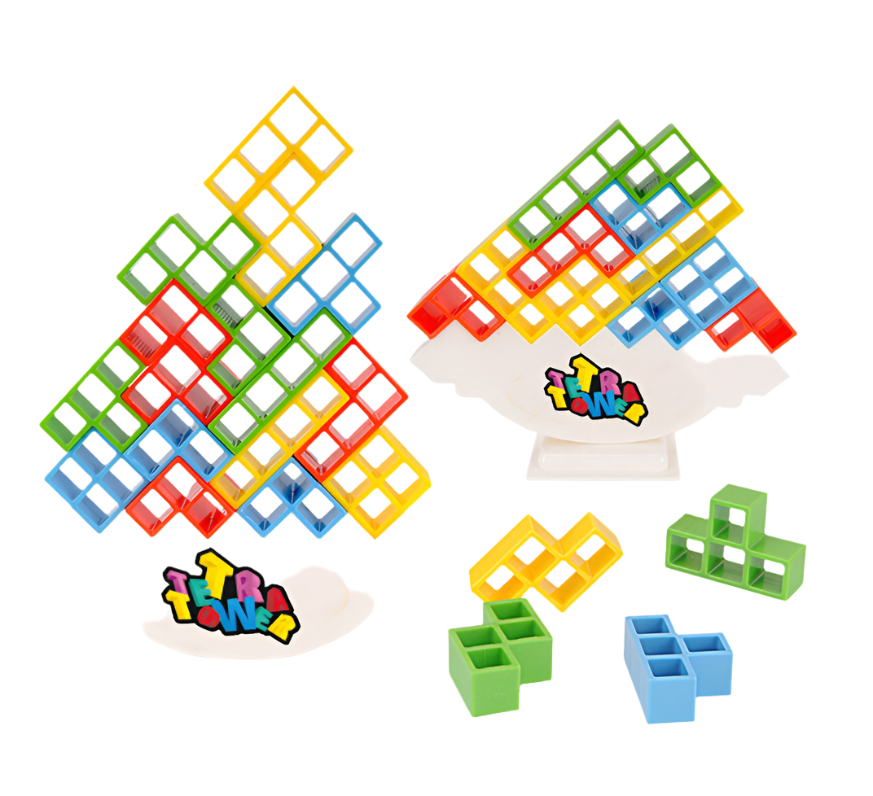 StackScape - Colorful Balancing Game with Wit and Wobble
