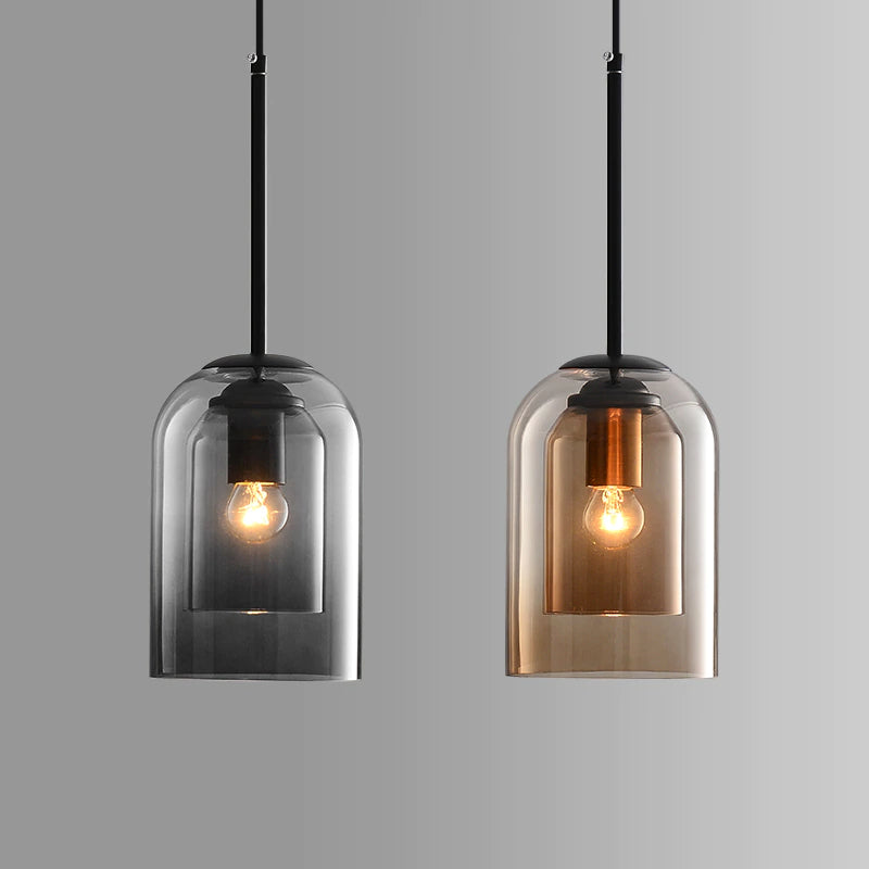 NordicFusion - Double glass pendants for elegant decor