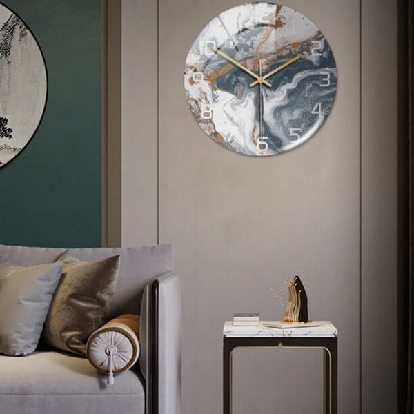 LuxClock - Round Luxury Wall Clock