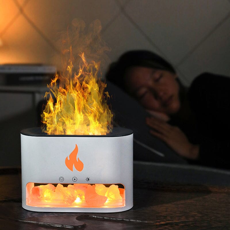 Aroma flame humidifier