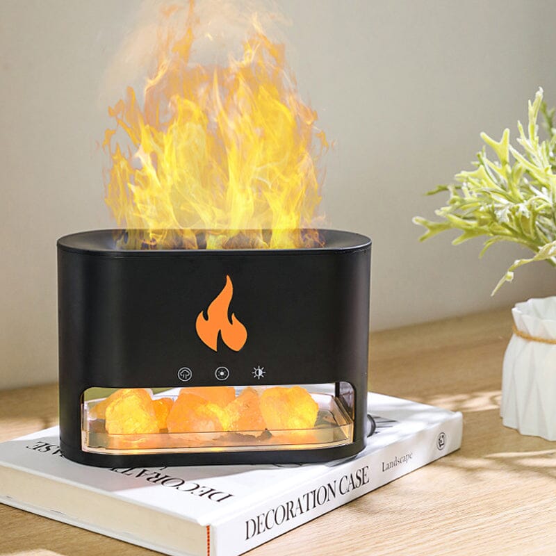 Aroma flame humidifier