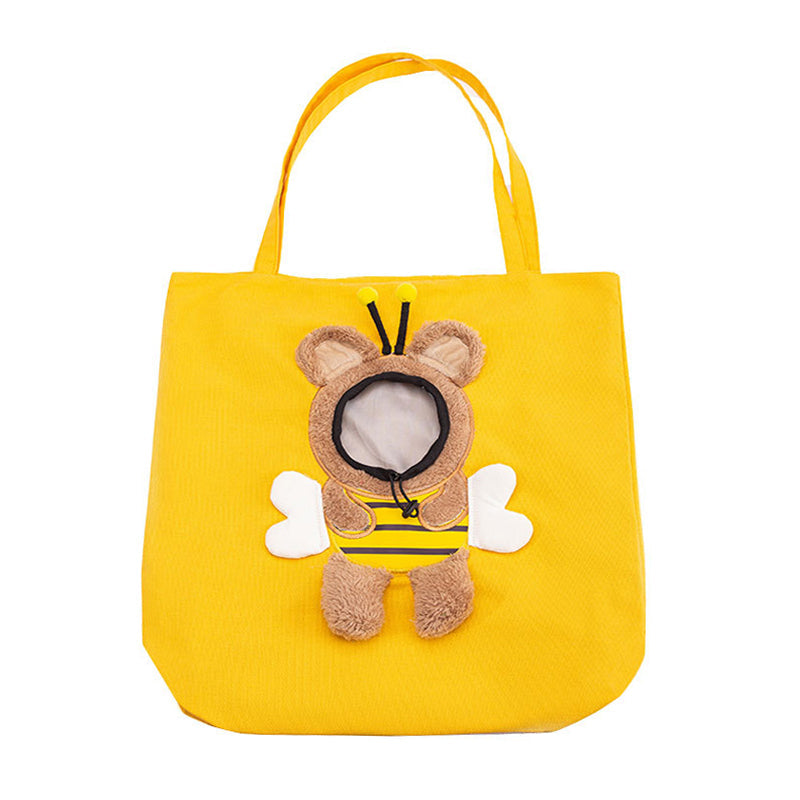 PetPouch - Cute Linen Pet Bag