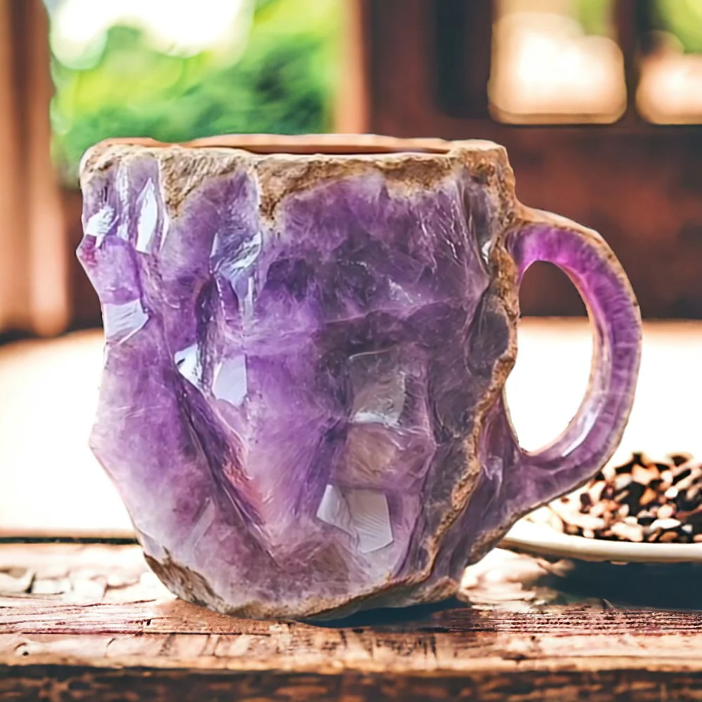 Lina | Resin Stone Cup Precious Mug