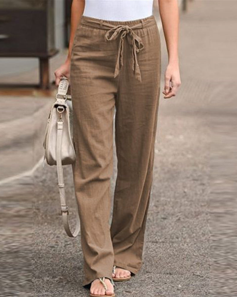 Galatea | Women's trousers with elastic waistband