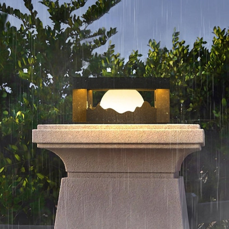 ClaraLux Solar Lamp – Modern Wall and Floor Lamp for Outdoor Use