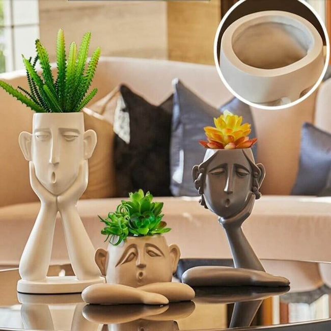 Sculptura Elegance - Artistic Vase for Modern Home Decor