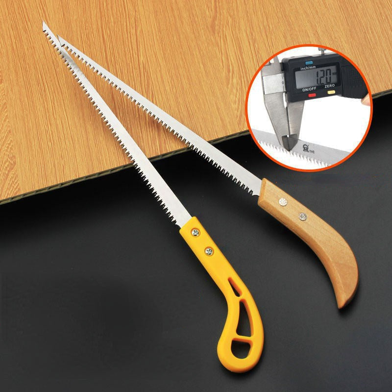 ProCurve Compact Handsaw – Curved Blade for Precise Cutting Outdoors and in the Garden