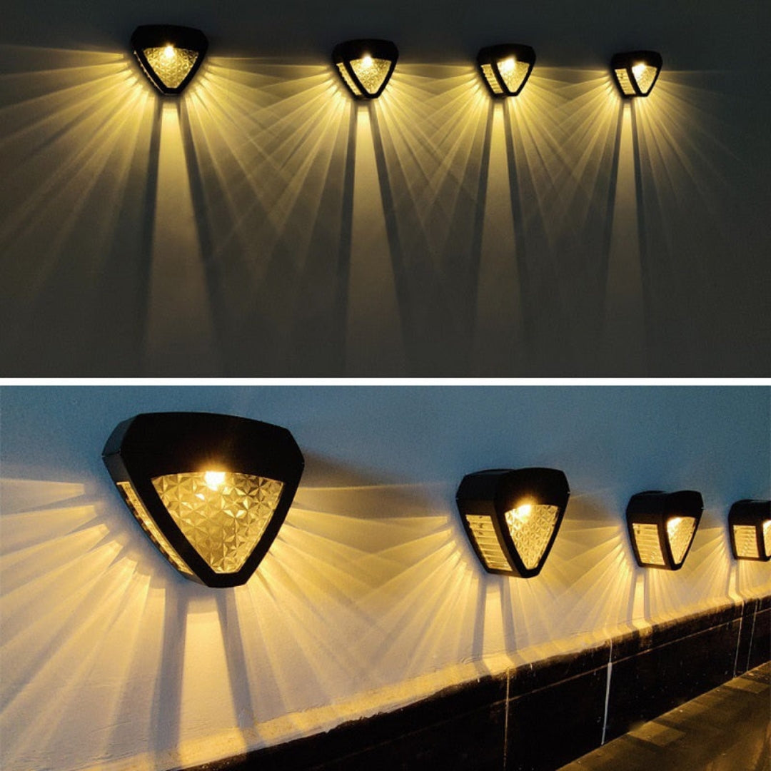 SolarLuxor – Solar-Powered Outdoor Lamp with Egyptian Elegance