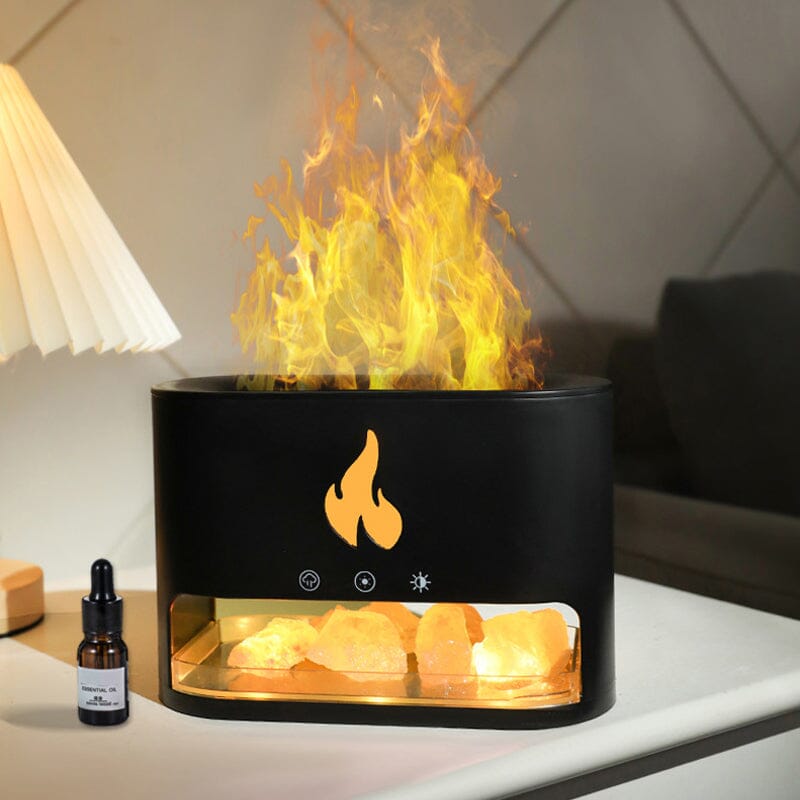 Aroma flame humidifier