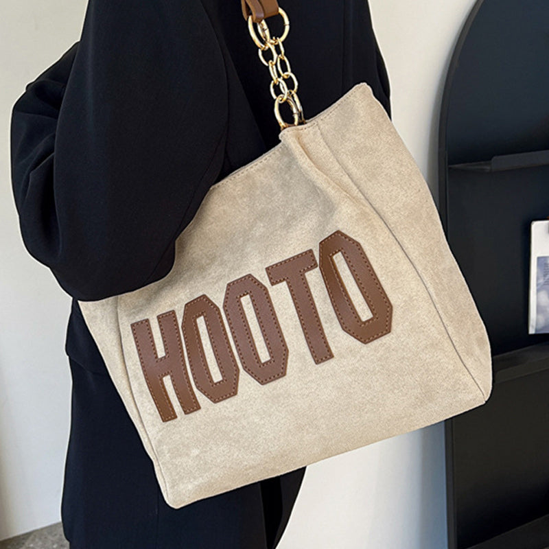 Hooto - Cotton Bag with Large Capacity
