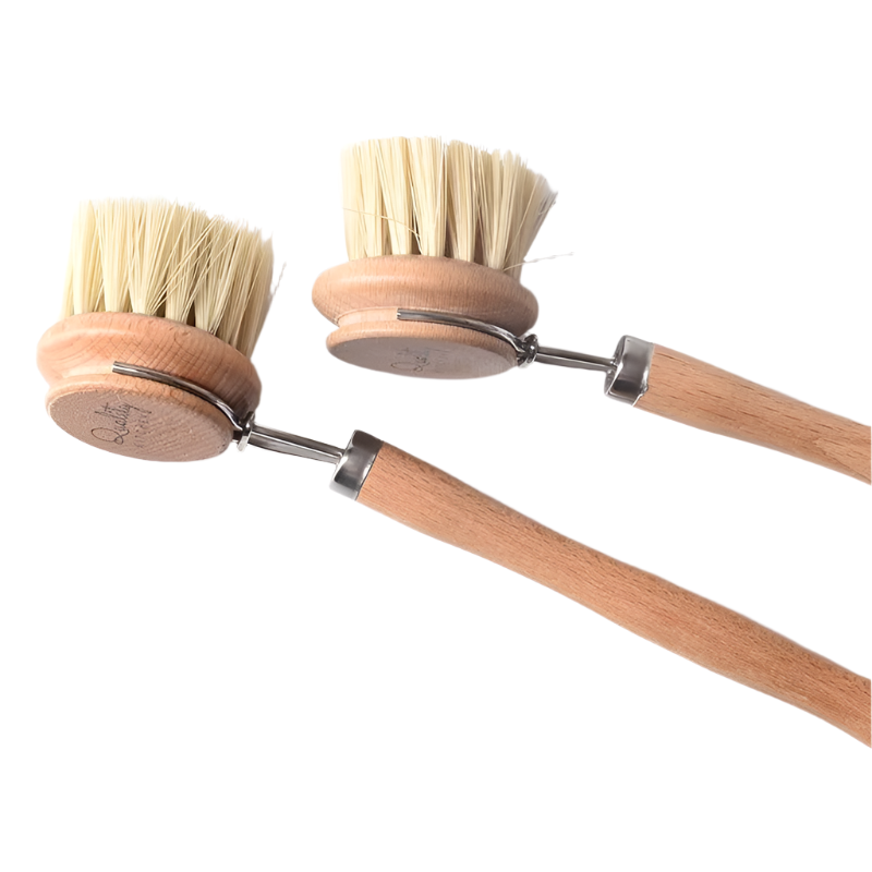 ScrubNest Durable Dish Brush with Short Round Handle