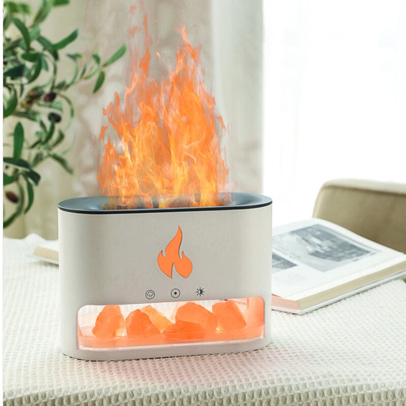 Aroma flame humidifier