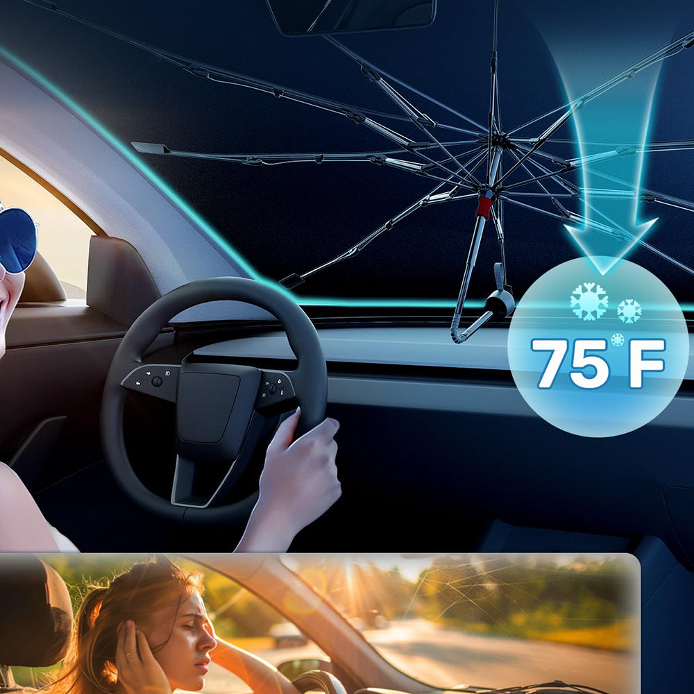 CoolGuard Car Sunshade – Effective UV Protection and Cooling Sun Cover for the Car