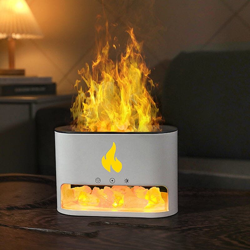 Aroma flame humidifier