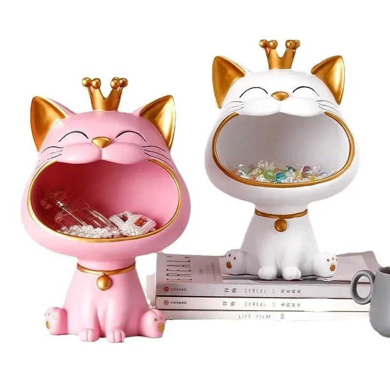 WhiskerVault Decorative Cat Storage Box