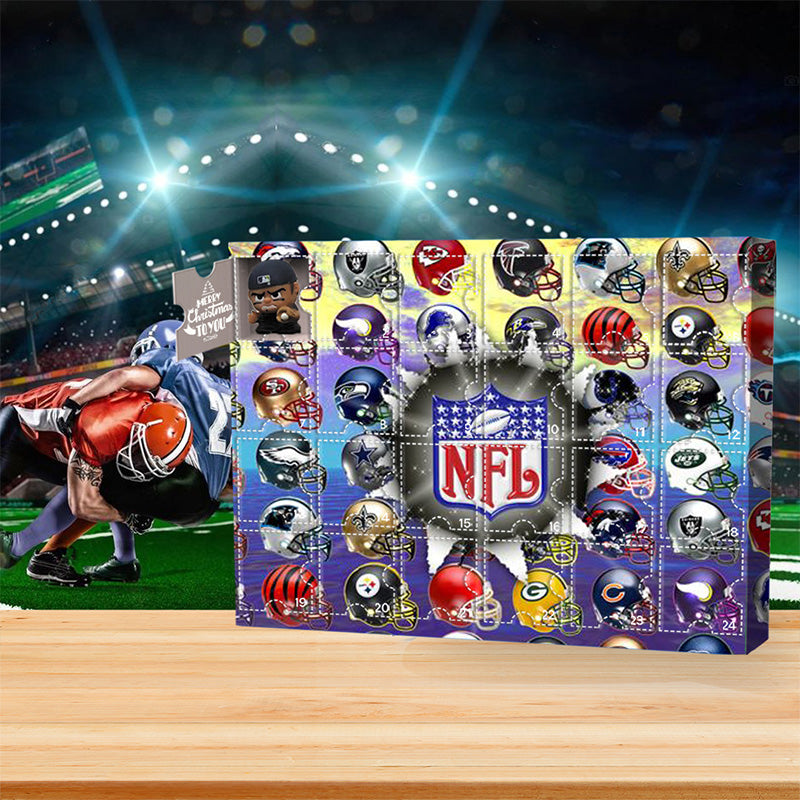 NY NFL Advent Calendar - the one with 24 small doors