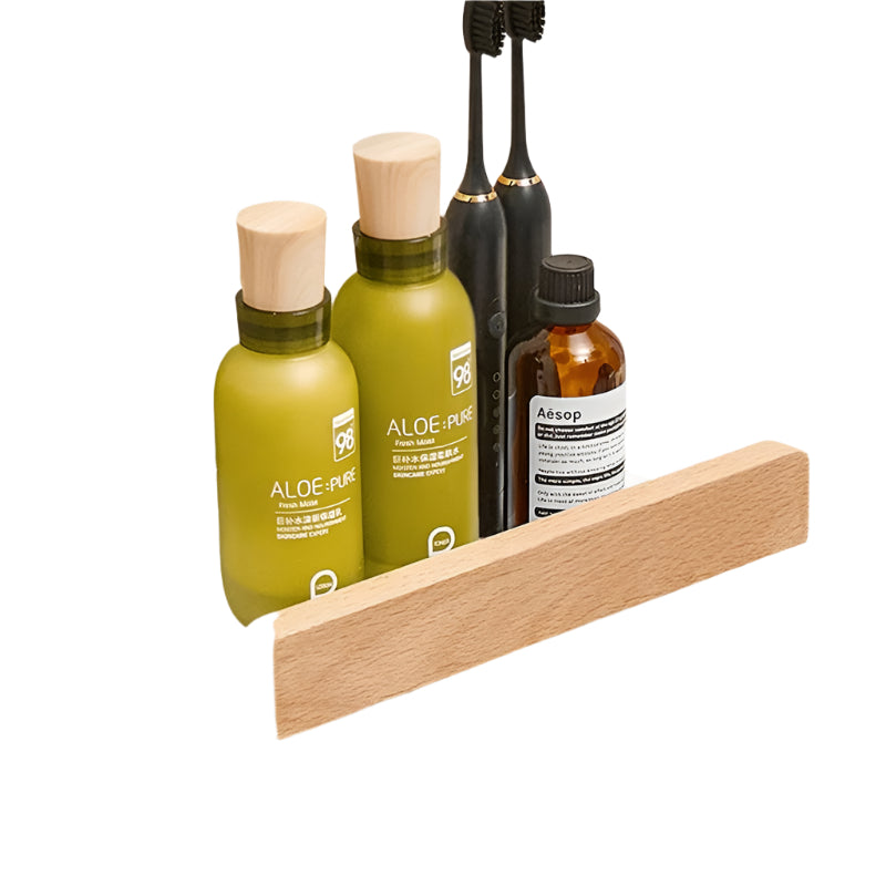 Moisture-Resistant Bathroom Shelf