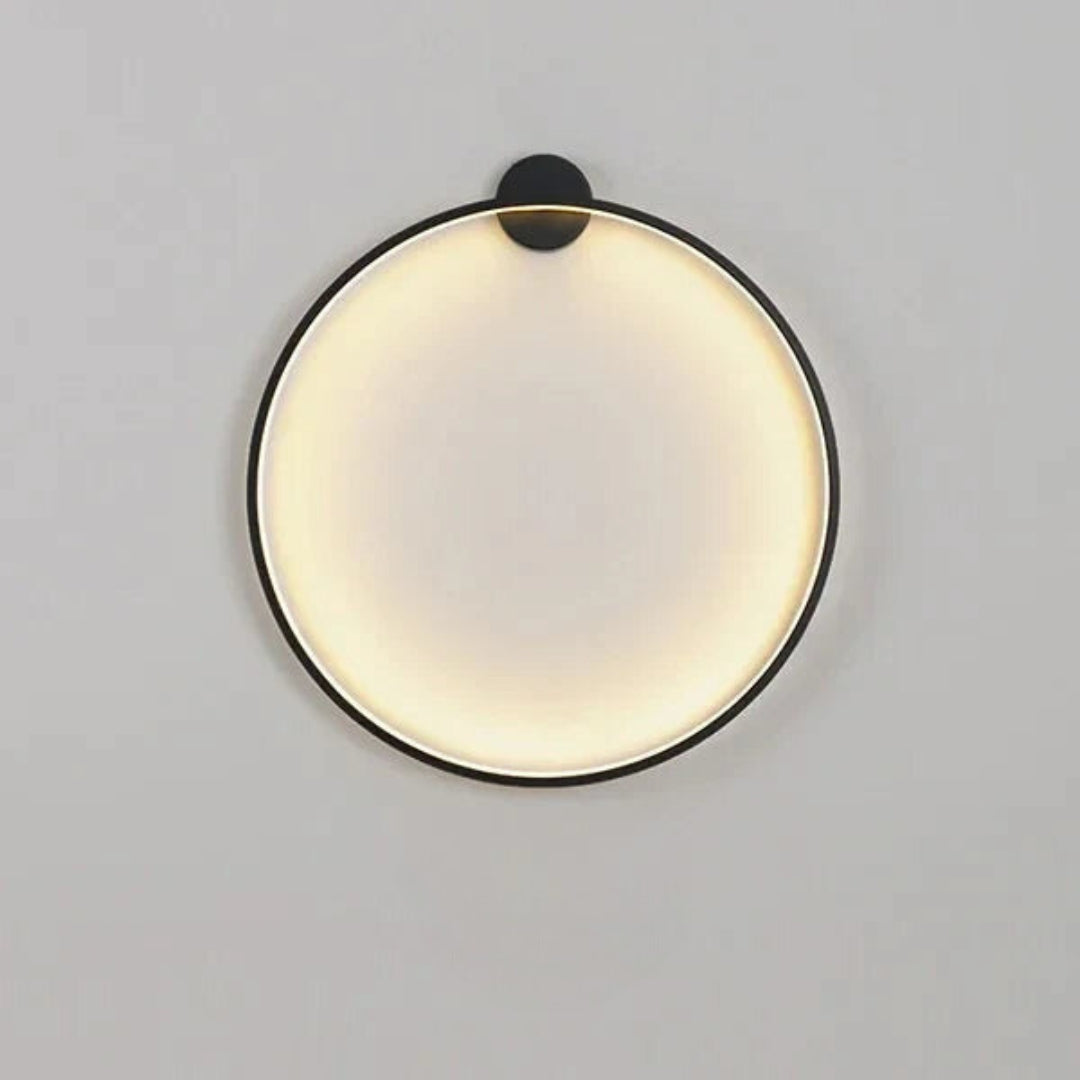 Glow Simple and Elegant Round Wall Lamp