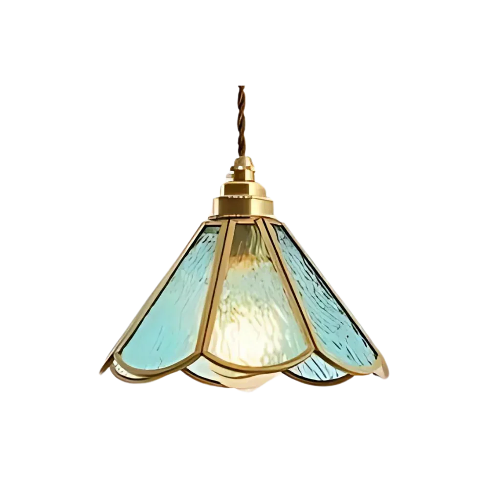 LumiGlas Pendant Lamp – elegant lighting with textured glass shade
