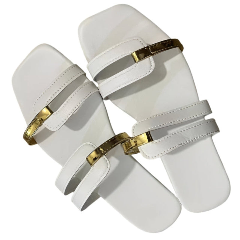 CozyEase Open-Toe Indoor Slippers
