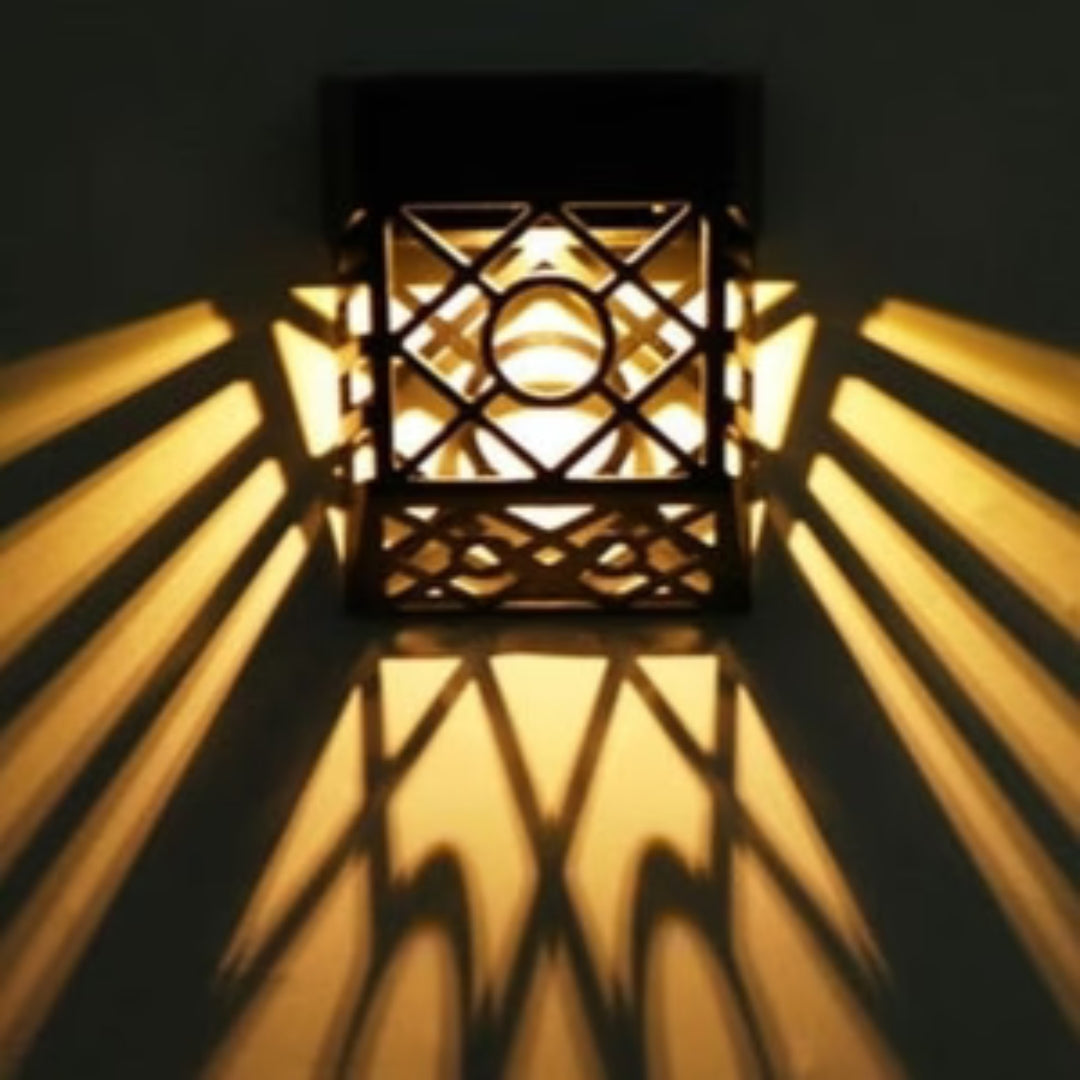 SolarSense – Smart Solar Lamp with Motion Sensor for Outdoor Lighting