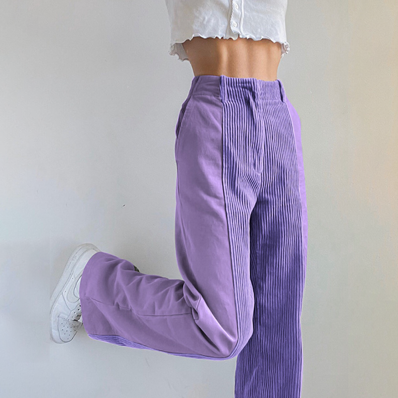 Jasmine | Stylish Straight-Leg Corduroy Pants