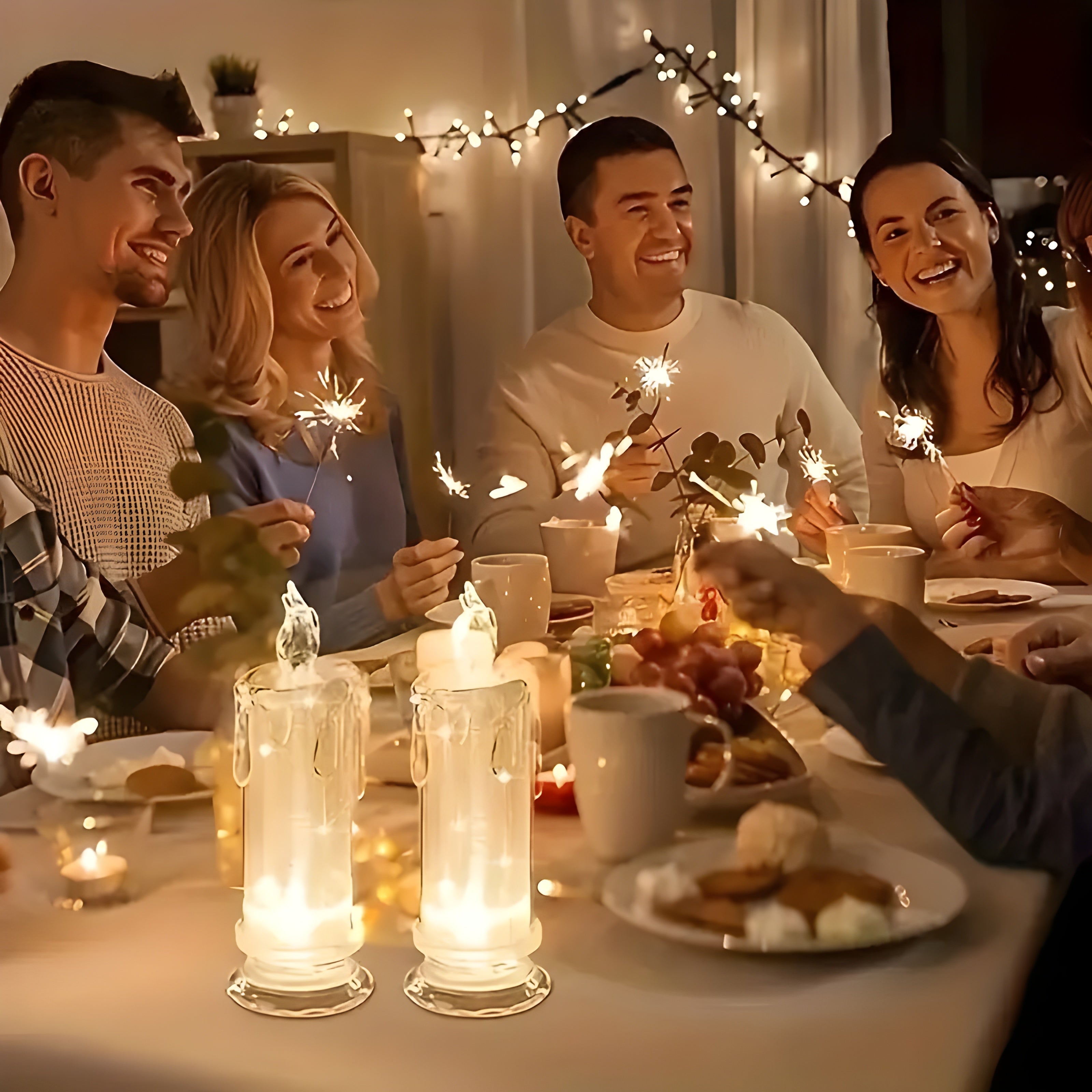 LED safe and romantic candle