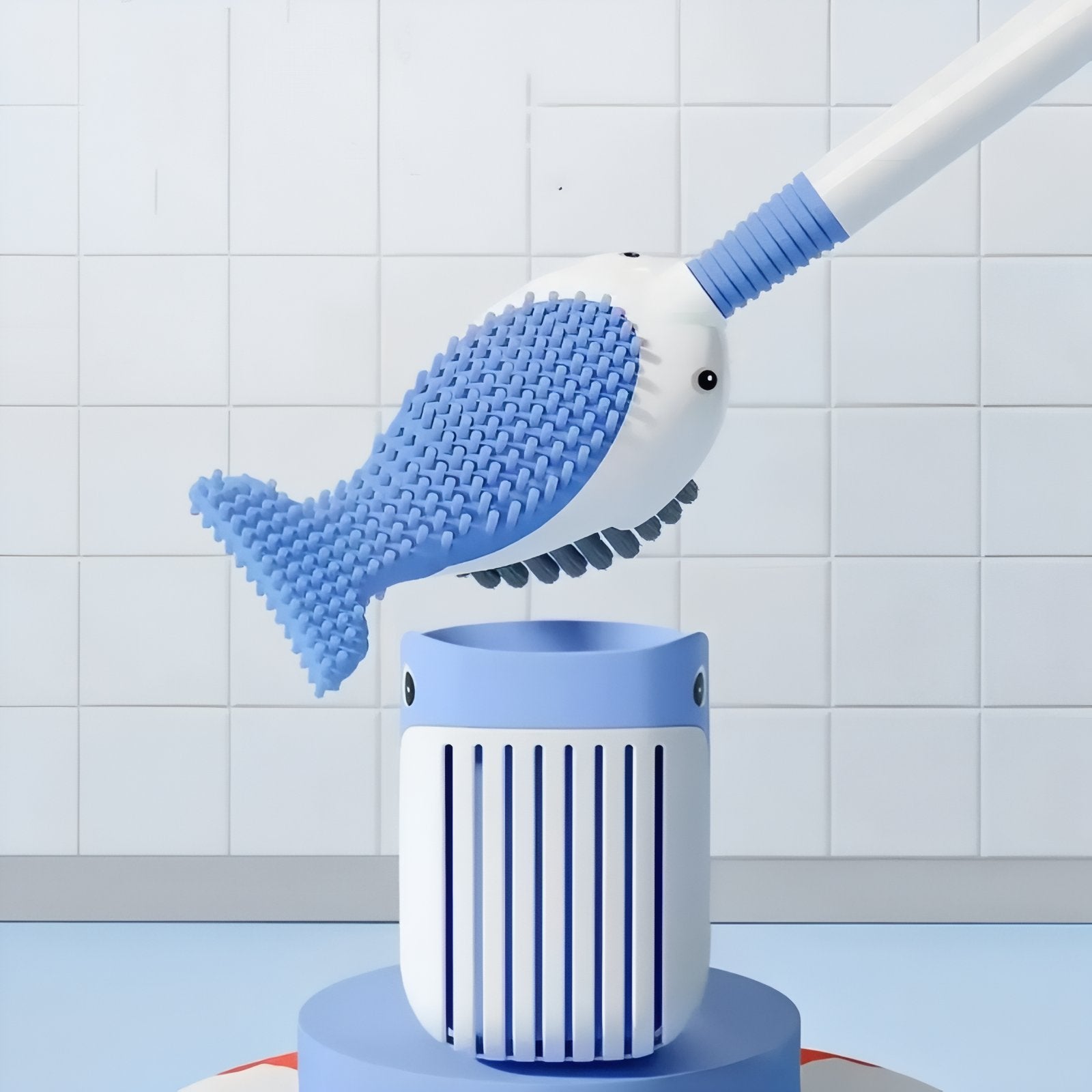FinFlush - WC Brush Fish Cleaner