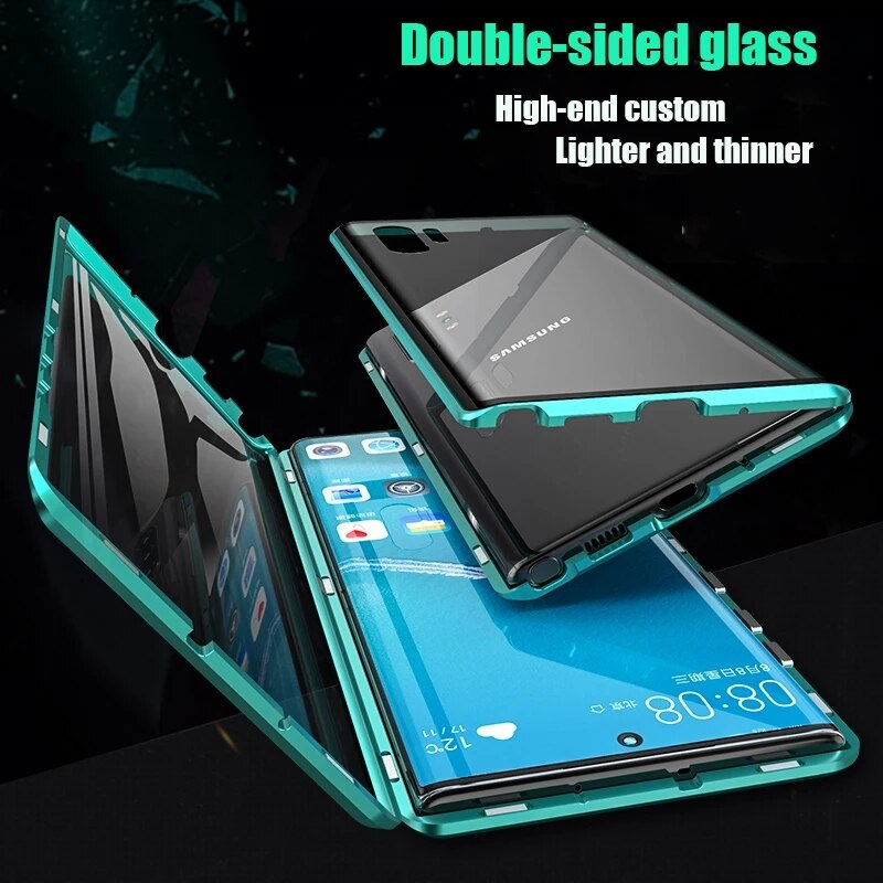 Tempered Glass Case for Samsung– Shockproof & Durable Protection