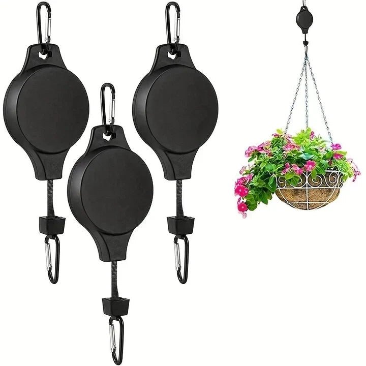 PlantLift - Adjustable Hanging Hooks for Plants and Baskets