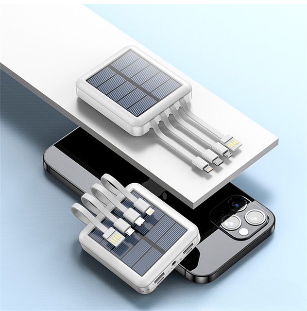 Lightweight solar power bank