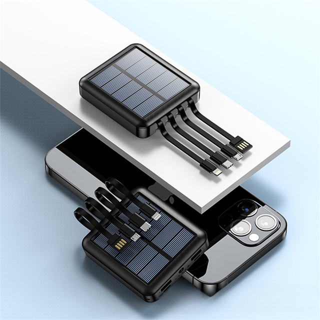 Lightweight solar power bank