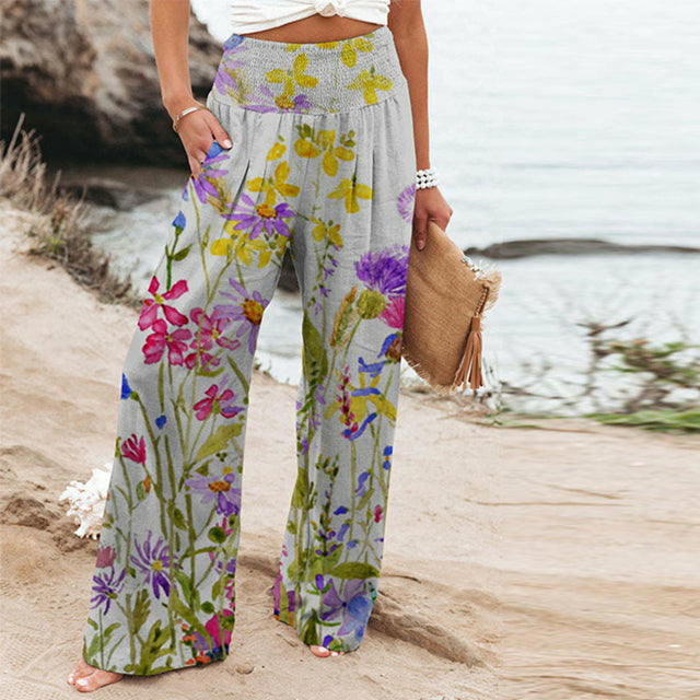 Carol | Stylish Flower Pants