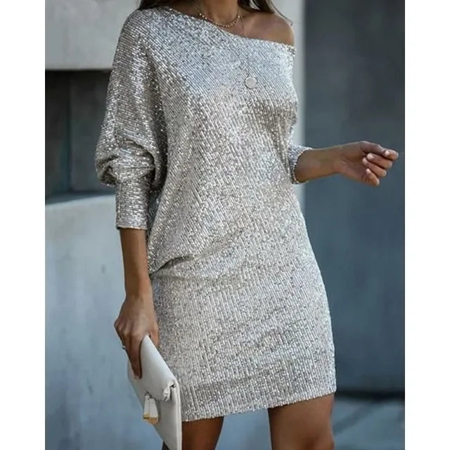 Alana sparkling Dress with Sequins