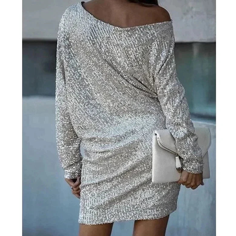 Alana sparkling Dress with Sequins