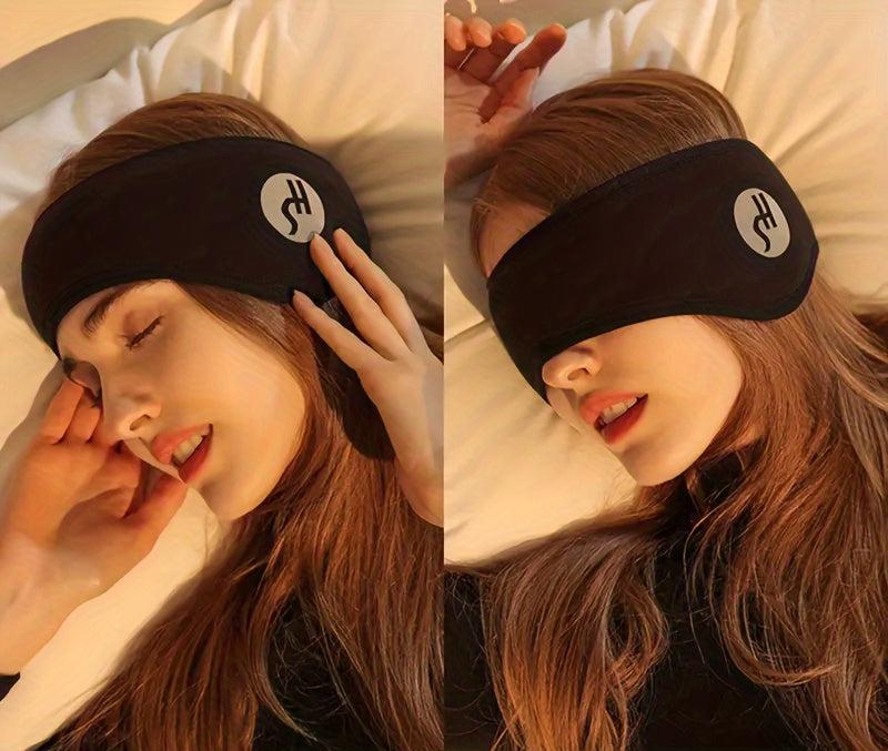 Cotton Sleep Mask with Soundproof Ear Covers and Earplugs Set