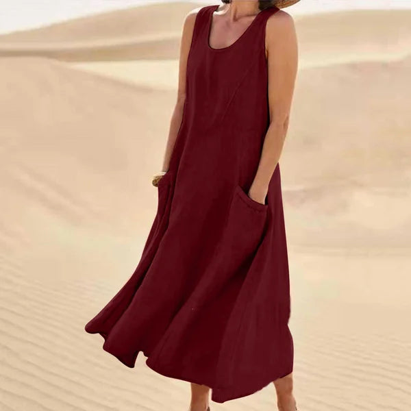 Katharina | Soft Linen Elegance Dress