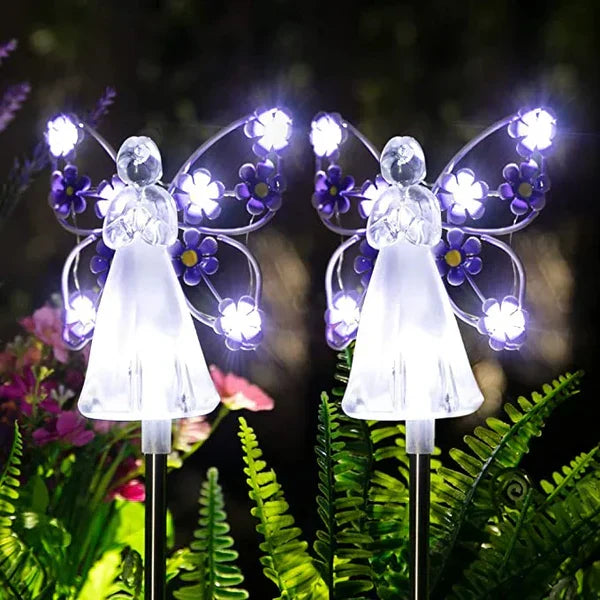 Angel Glow Solar Garden Lights