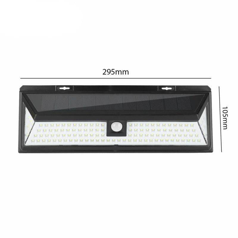 BrightGuard Solar Outdoor Lamp with Motion Sensor