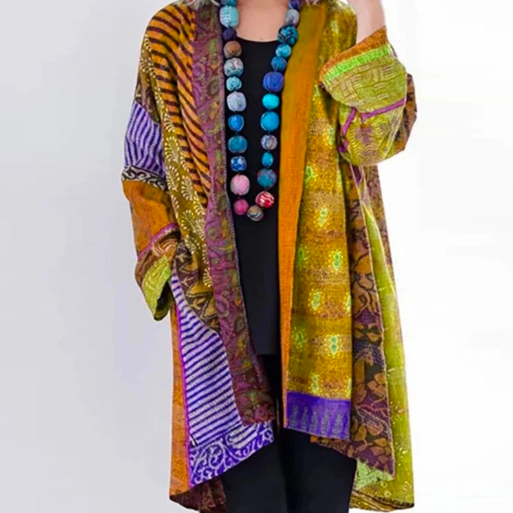 Lelia | Colorful Long Jacket for Women