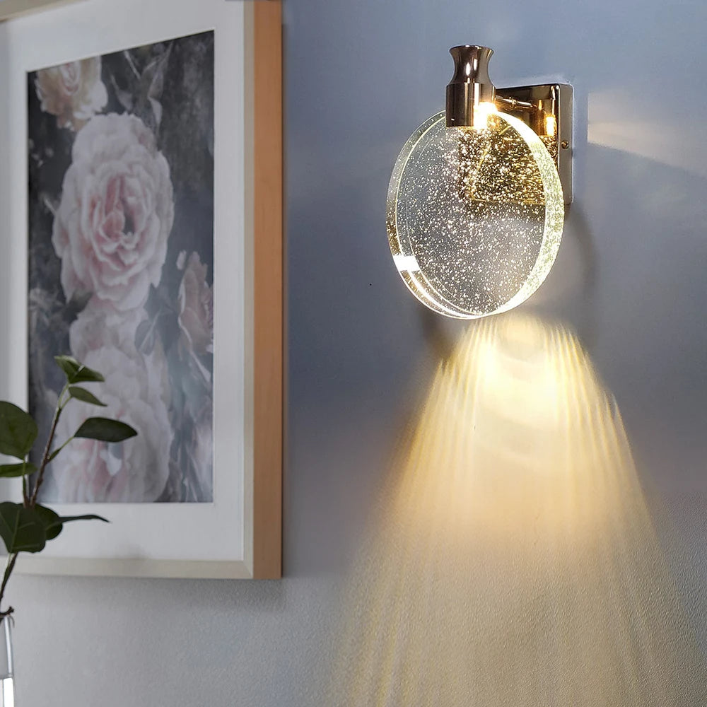 LumeGlow - Elegant Drop-Shaped Wall Lamp