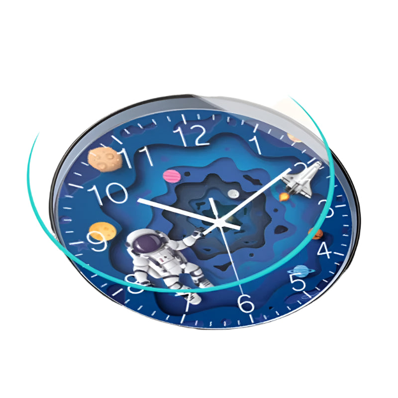 Cosmotime Kids Room-Themed Wall Clock