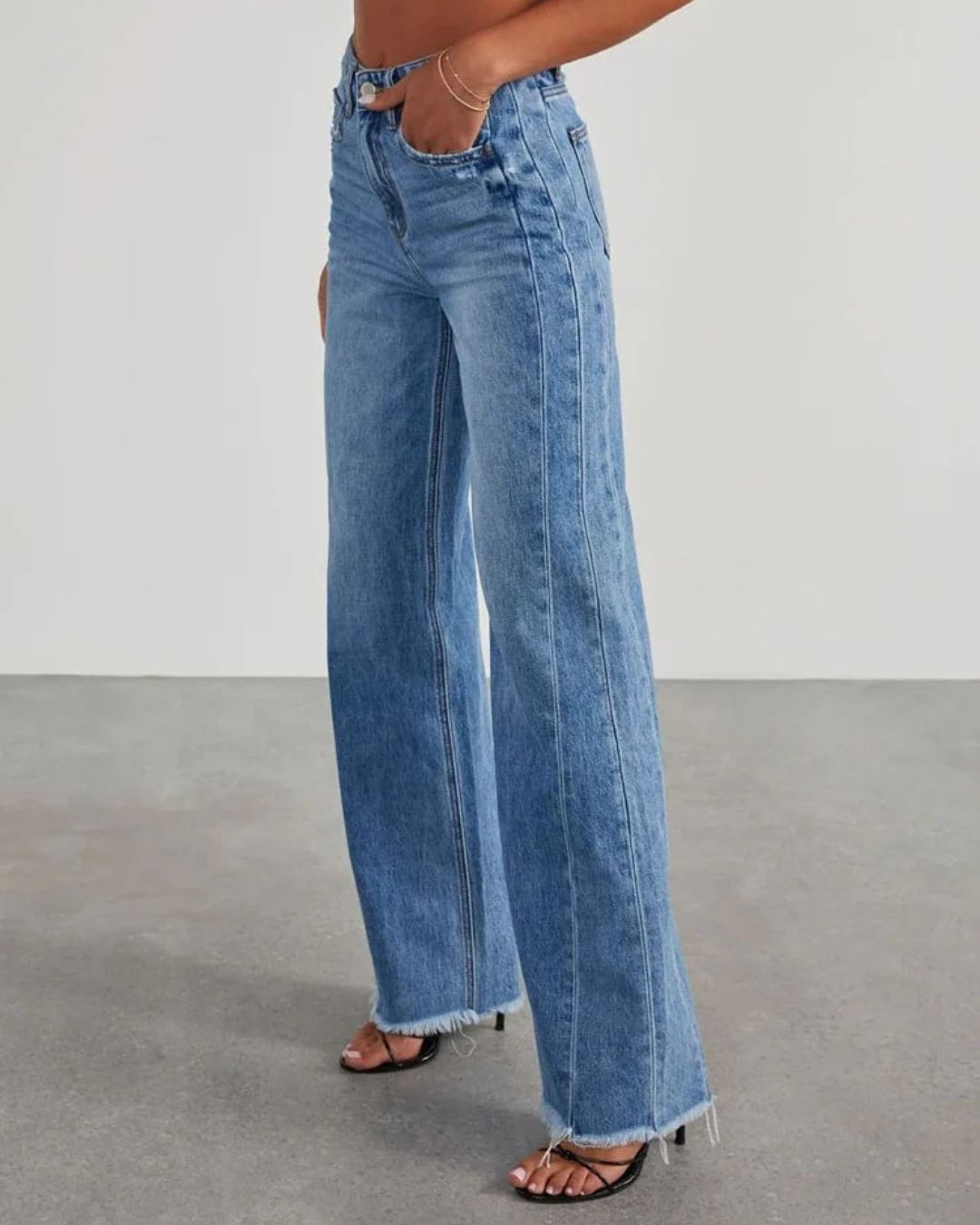 Verity | High Waisted Ladies Jeans Pants