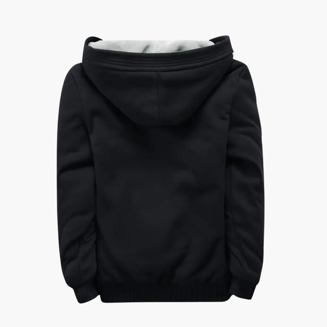 Francis Fleece Hooded Jacket with Zipper