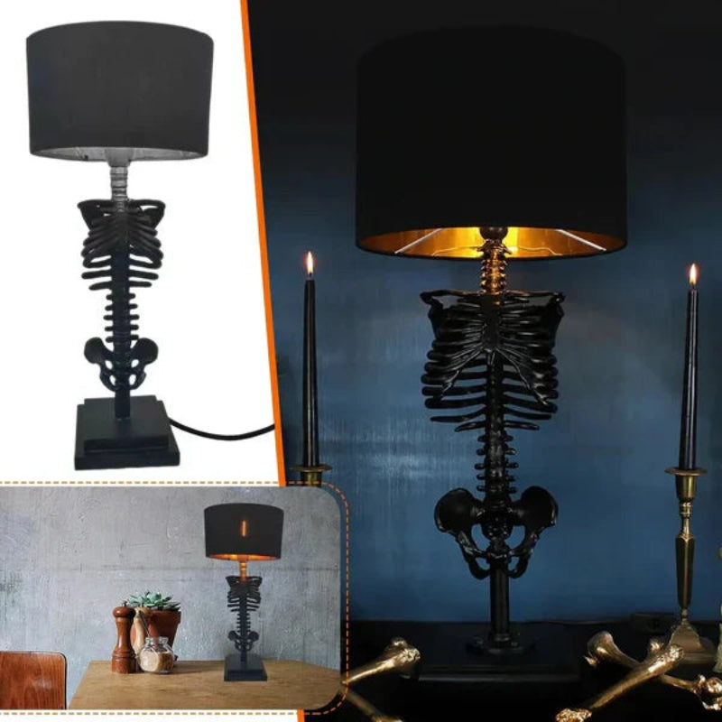 SkullGlow LED Skull Table Lamp
