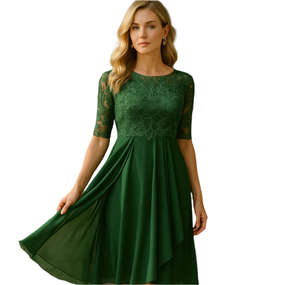 Casual 3/4 Sleeve Mini Dress for Women – Comfortable and Stylish