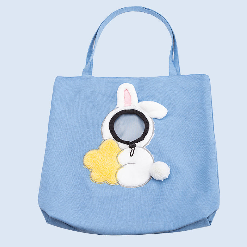 PetPouch - Cute Linen Pet Bag