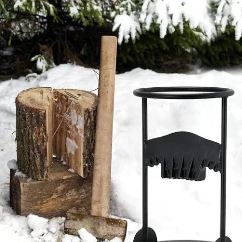 LogMate | 2-in-1 Portable Wood Carrier and Log Splitter
